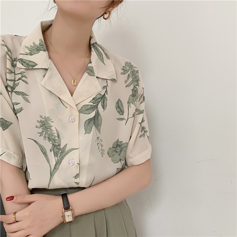 Japan-Style-Vintage-Apricot-Flower-Shirts-Elegant-Ladies-Notched-Button-Up-Shirt-Loose-Summer-Chiffon-Blouses-1