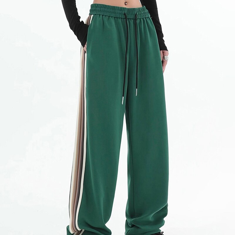 Women-Loose-4XL-Wide-Leg-Pants-Spring-High-Waist-Straight-Elastic-Trousers-Casual-Korean-Lady-Harajuku-2